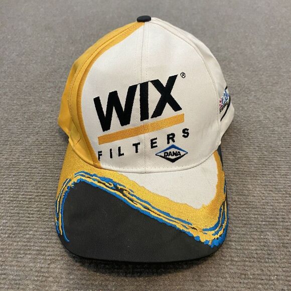 Wix Filters Nascar Racing Hat Cap Embroidered Logo Adult‎ Mens One Size - Picture 1 of 6